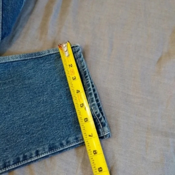 Levi's Wedgie Utility Straight Leg Jeans Denim Pants Middle Sister Carpe… - Picture 8 of 12